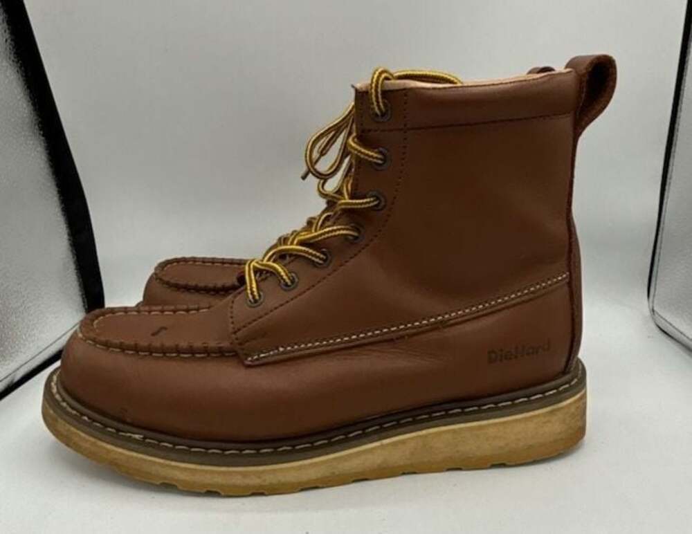 DieHard Men's 6" SureTrack Soft Toe Leather Work Boots 84994